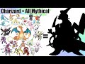 All Mythical Pokémon + Charizard Fusion | Drawing WORLD RECORDS | Max S