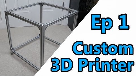 A Tale of two Nuts - 3D Printer from Scratch Design and Build Log - Episode 1