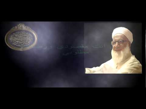 إلهي أنت مقصودي ورضاك مطلوبي