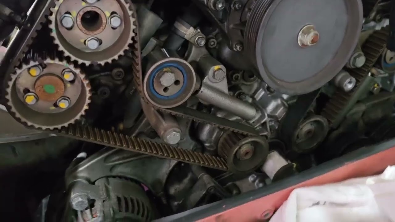 2000 Ferrari 360  Manual Transmission Major Service Timing Belt Change Day 5