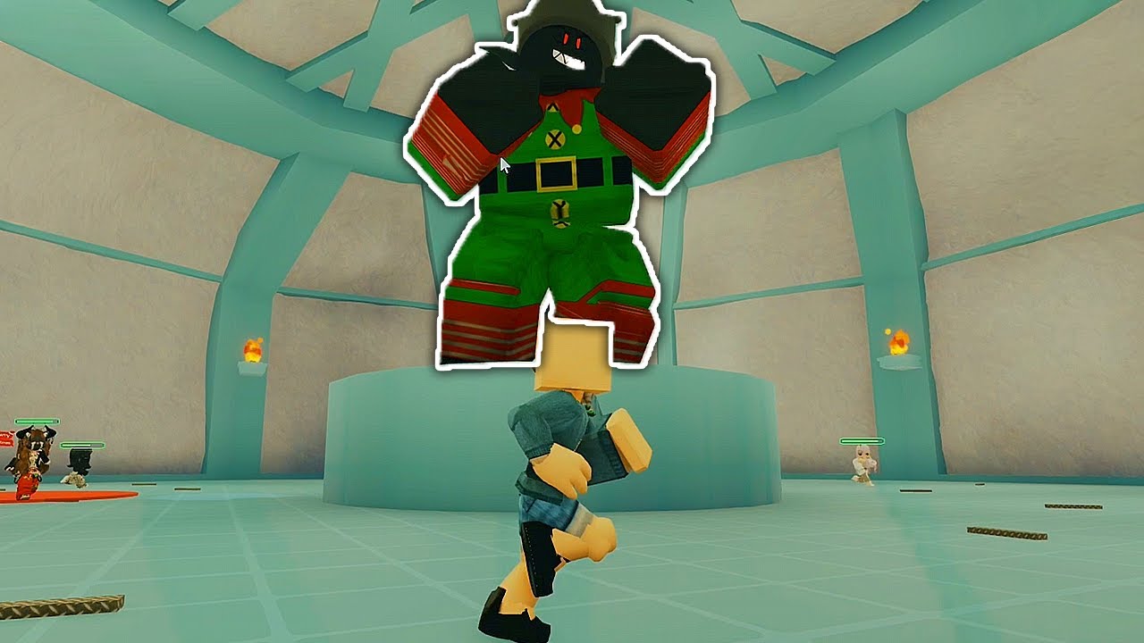 Забавное рождественское приключение в Roblox.