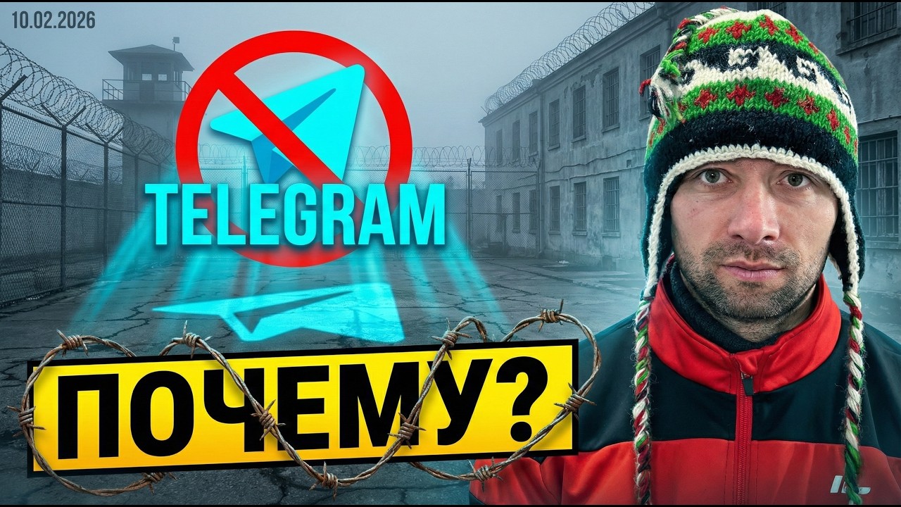 Telegram ЗАБЛОКИРОВАН: Цифровой ГУЛАГ 2026 — 5 уровней контроля в России