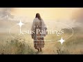 Jesus art tv screensaver with over 1 hour loop with soothing music