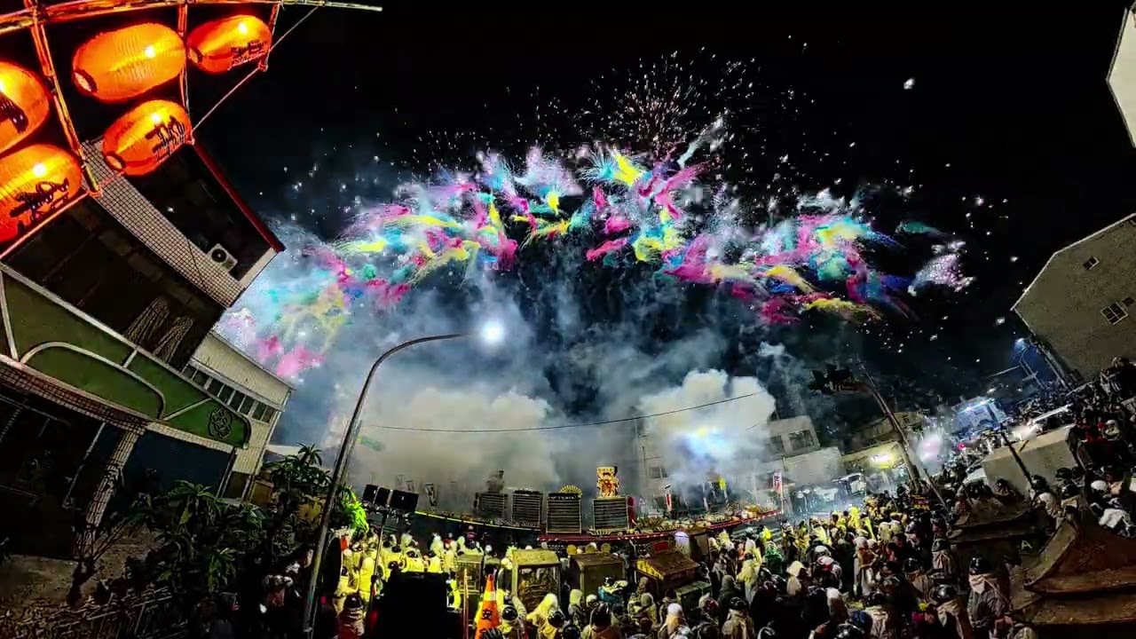 2026/03/03鹽水蜂炮慶元宵 金泰工程行&勁爆企劃 喜迎元宵 燦彩迎聖 雙板車