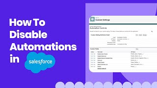 How to Turn off Automations for Salesforce Apex Triggers &amp; Flow