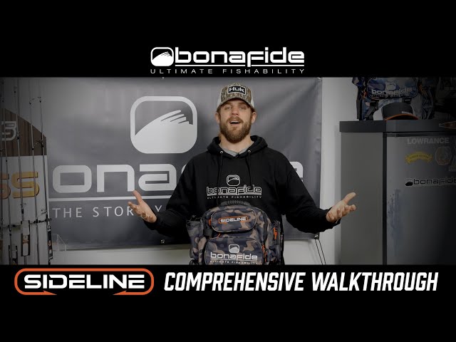 The last fishing bag you will ever need. A full review of the Sideline  Series from Bonafide. 