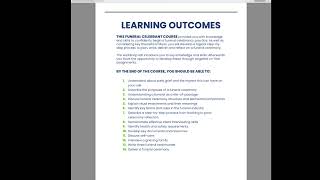 Funeral Celebrant Two Day Course | Celebrants Training College