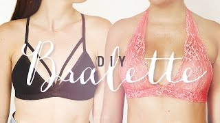 DIY BRALETTE | EASY SEWING PROJECT | THE SORRY GIRLS