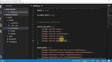 Django-- CaseStudy part 2-1-- polls app creation