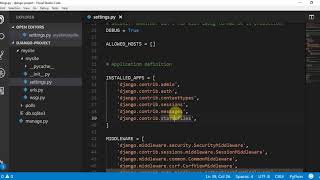 Django-- CaseStudy part 2-1-- polls app creation