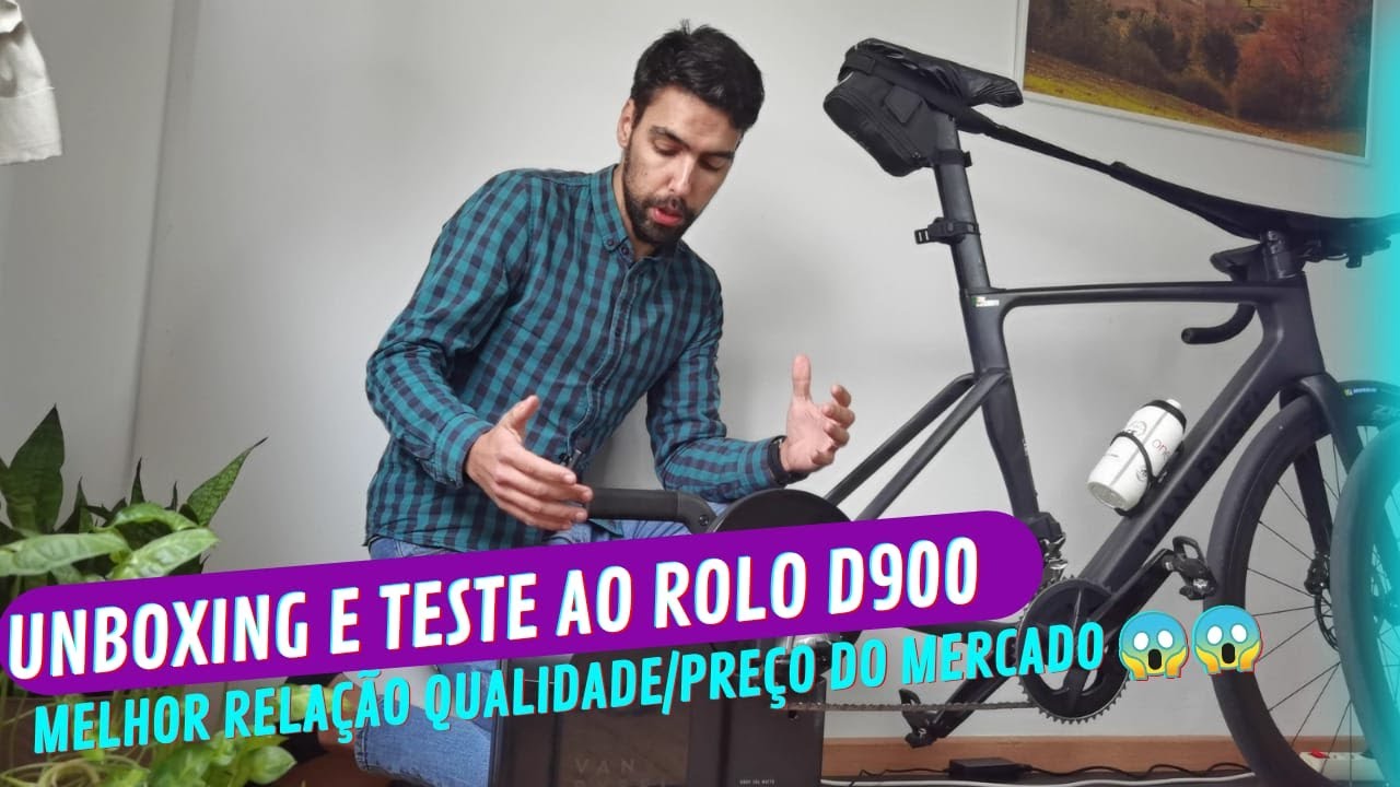 UNBOXING E TESTE ao rolo D900 da Van/Rysel😱😱 O topo de gama mais barato do mercado | Aquele da Btwin
