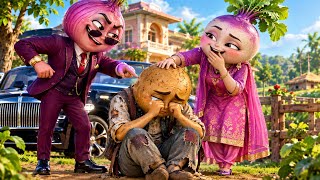 Information Poor Potato’s True Love and Rich Onion’s Pride | Emotional 3D Cartoon Story Guide
