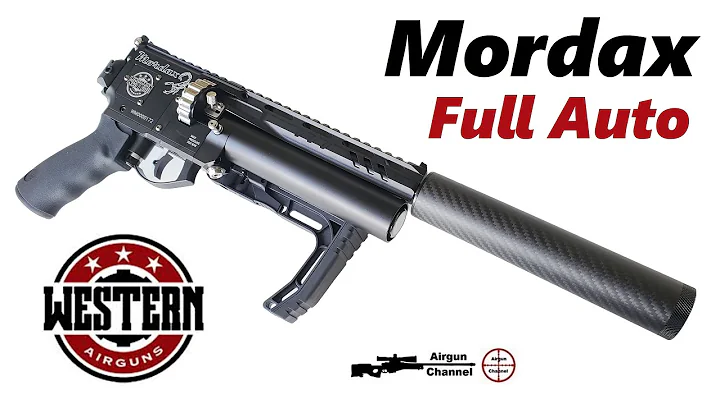 The Mordax Review & Full Auto Accuracy Test @ Longer Range (PCP Pistol by Western Airguns) from AOA