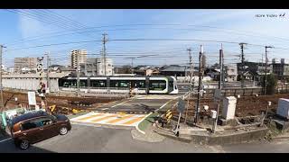 【JR西日本山陽本線と広島電鉄宮島線】GoPro MAX で360VRビデオを平面に書き出し