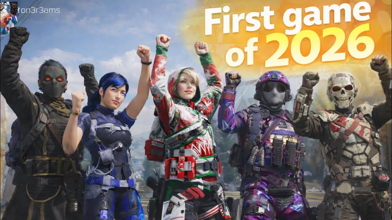 First Game Of 2026 | Call Of Duty Mobile | On3Dr3ams