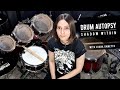 CRYPTA - Drum Autopsy &#39;Shadow Within&#39; by Luana Dametto