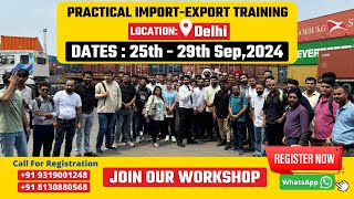 Import Export Course in Delhi | Inside the Port Training| by HARSH DHAWAN