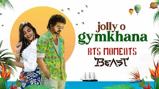 Exclusive BTS of #JollyOGymkhana 💥 | Beast | Thalapathy Vijay | Pooja Hegde | Sun Pictures