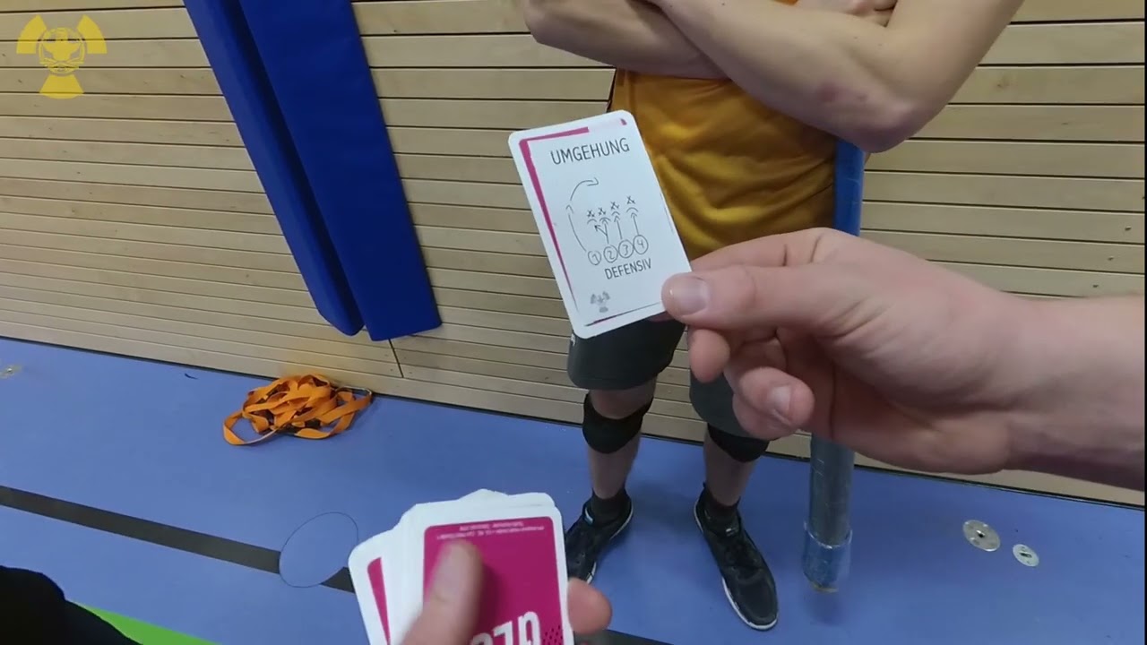 Jugger Cards for Team Tactics Training