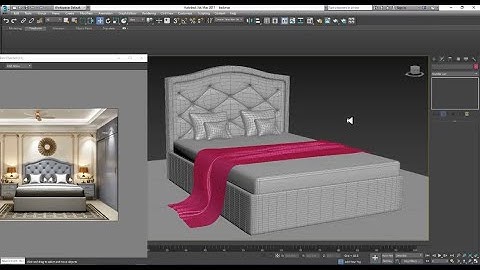 3DsMax Tutorials, Learn 3D Modeling  & Texturing a Stylish Bed from Scratch in 3dsmax ( Part 1)