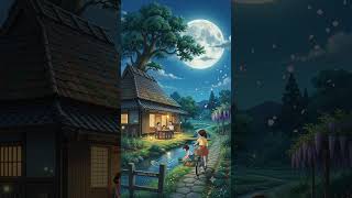 A Place That Feels Too Beautiful to Exist 🌙#cozyanime #animeaesthetic #cozyvibes #ghibliinspired