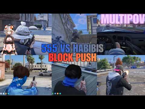 Habibis Pull up to 555 Block For Taking Wolfy Hostage | MULTIPOV | NOPIXEL 4.0 GTA RP