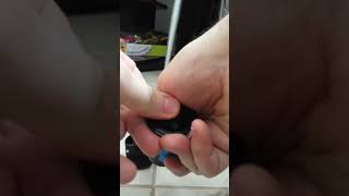 Leeking gas sound from Cyclone grenade