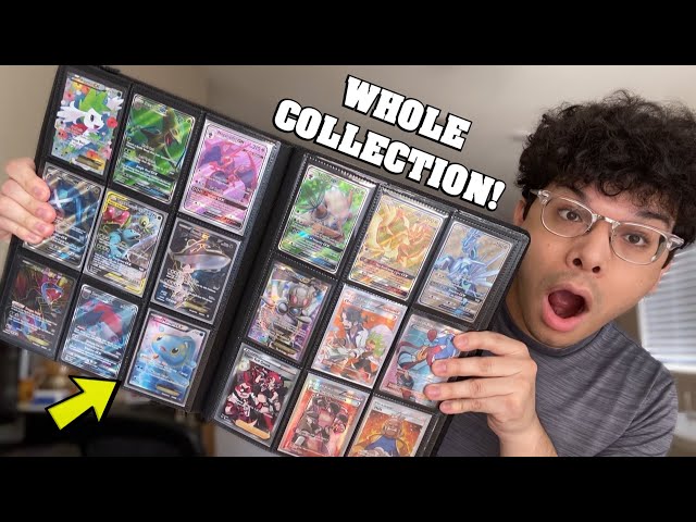 pokemon binder full of rare cards Filling A With Over $2000 Worth Cards! Charizard Pokmon Binder - RARE
