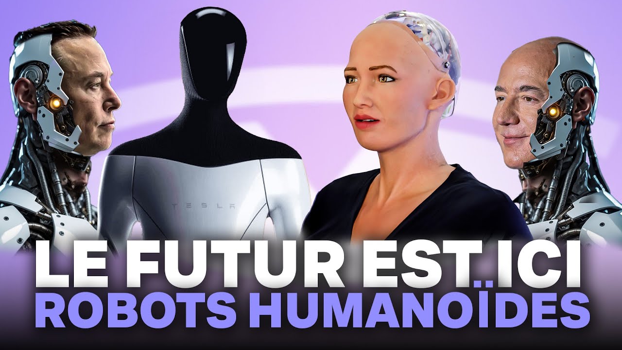 LES ROBOTS HUMANOIDES REALISTES SONT ENFIN LA! #ia #robot - YouTube