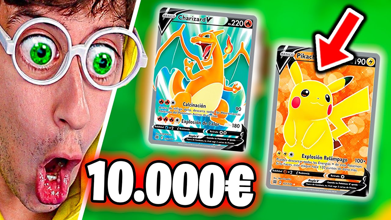 Abriendo CARTAS POKÉMON con mi NOVIA 🤑!! Nos sale PIKACHU Vmax? (Apertura Astros Brillantes)