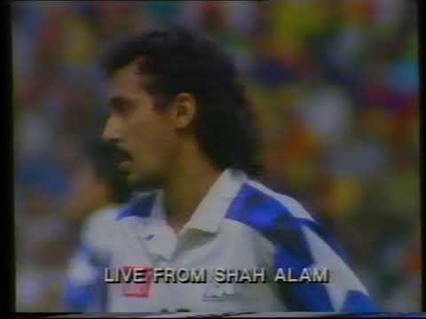 Malaysia Cup 1994 Semi Finals. 1st Leg Singapore Selangor(Highlights), and  1st Half Live