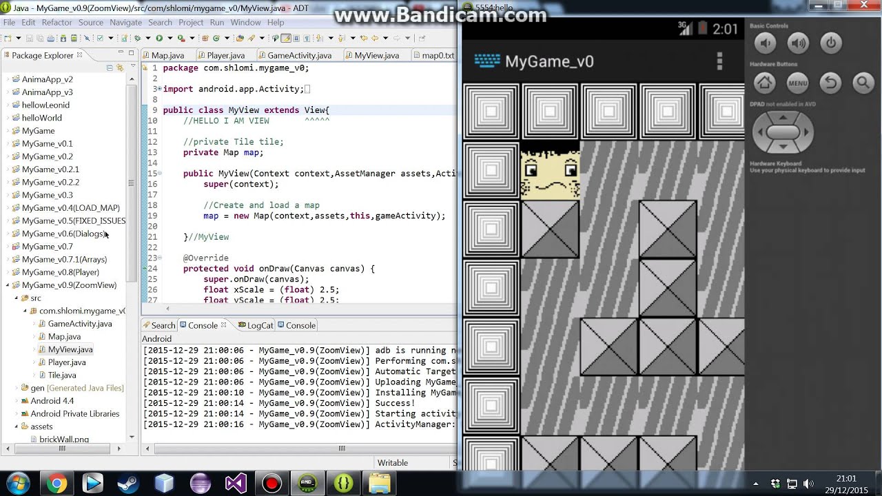 Android School Project Progress #3 - Zoom view