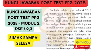 ANSWER KEY FOR POST TEST MODULE 2 PPG FOR CERTAIN TEACHER IN 2025