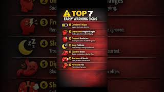 7 Early Signs of Health Problems