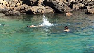 2014- PLAYA DE LAS MARGARITAS, BREIXO DORNEDA OLEIROS. 24 DE AGOSTO CON LA FAMILIA Y AMIGOS