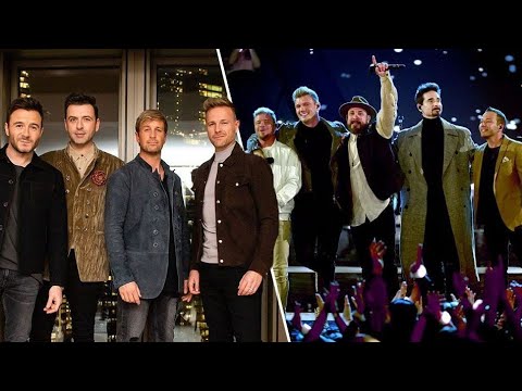 Westlife x Backstreet Boys - My Love & I Want It That Way (Livestream from China)