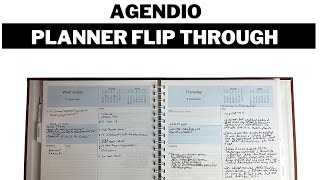Agendio Planner Flip Through