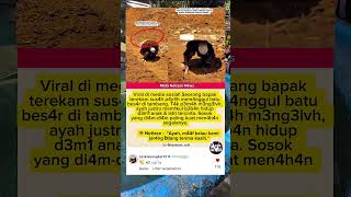 Viral! Ayah Angkat B4tu B3s4r di Punggung Dem1 Nafk4h1 Keluarga #shortvideo