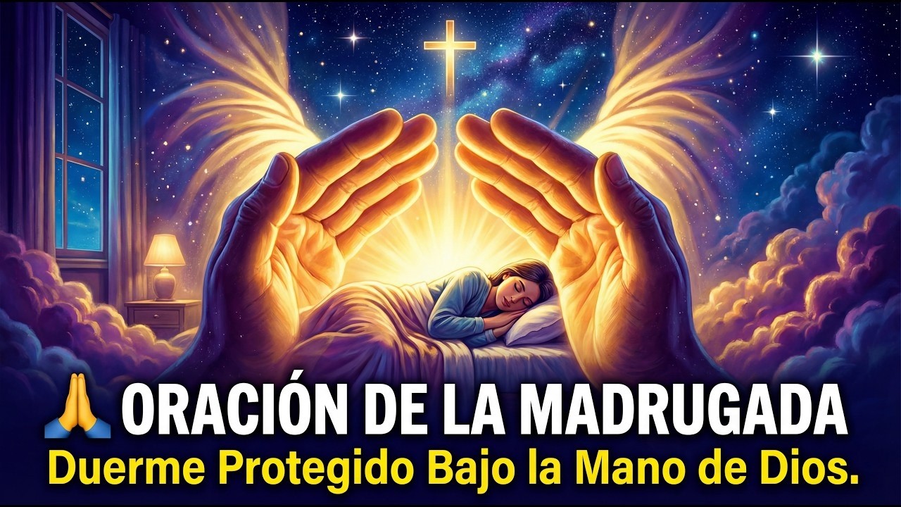 🙏 ORACIÓN PARA DORMIR EN 3 MINUTOS | Recibe la Bendición de Dios Antes de Dormir ✨