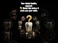 Dental myths exposed 🤔🤔