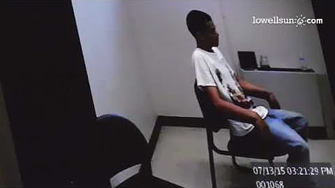 Start of Lowell police interview of  Andres Peguer...