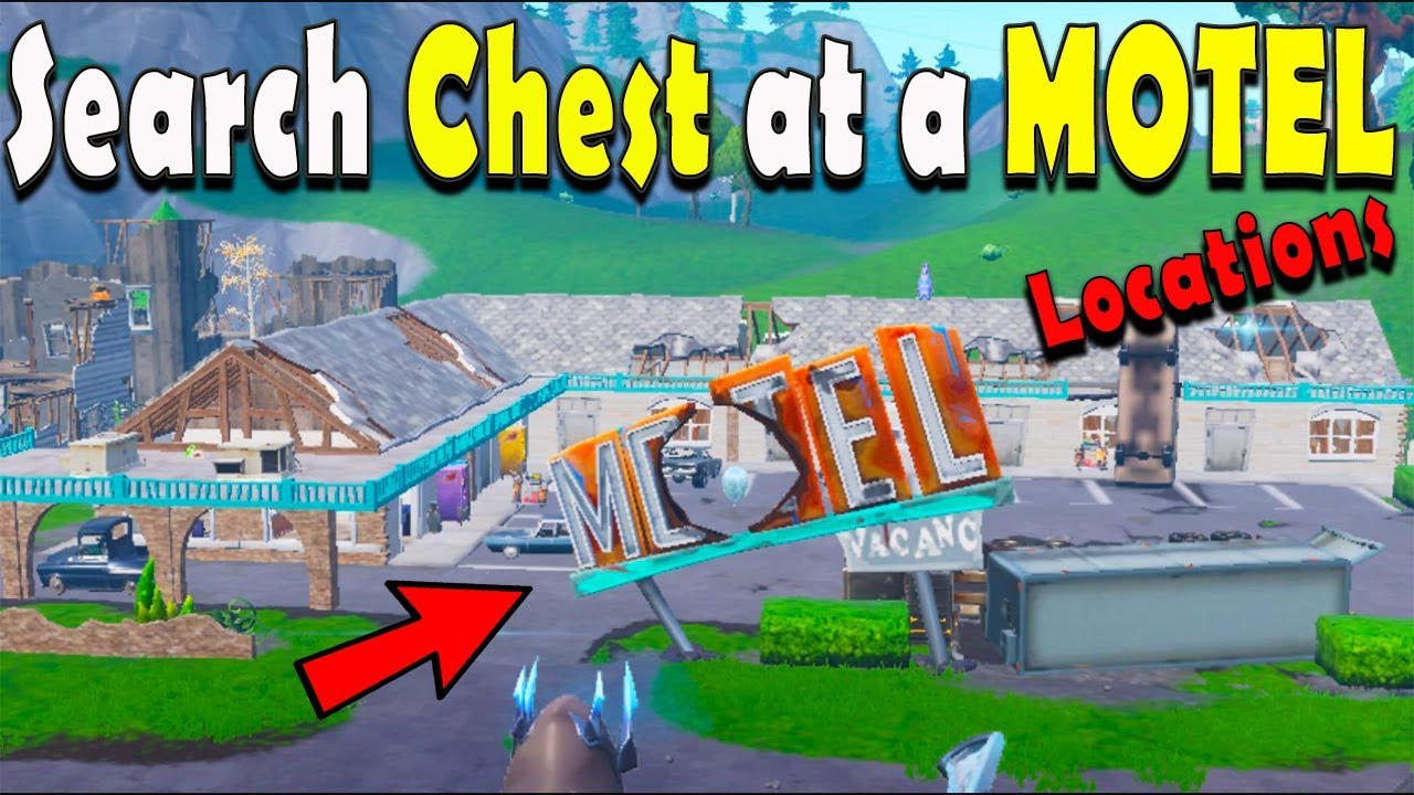 search chests or ammo boxes at a motel or an rv park overtime challenges fortnite all locations 2019 - fortnite motel or rv park challenge