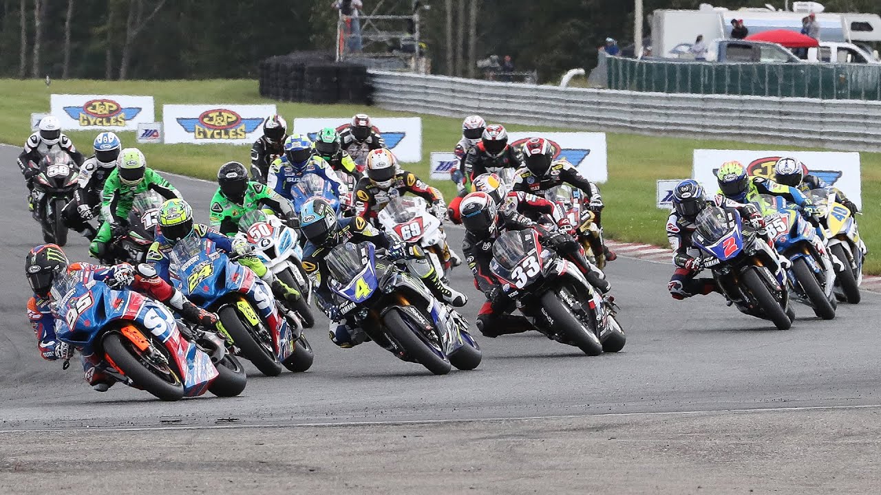 Гонка MotoAmerica Superbike Race 1 в Нью-Джерси 2017