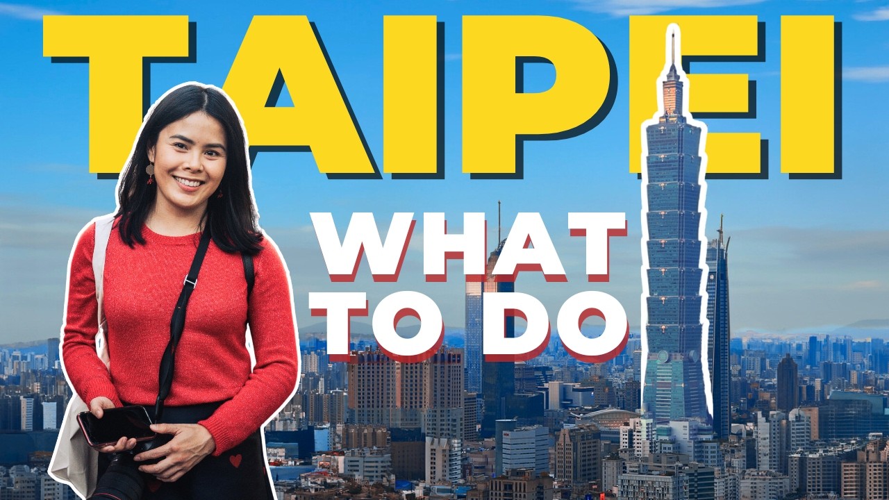 TOP TEN THINGS to do in TAIPEI in 2025 | Taiwan travel guide