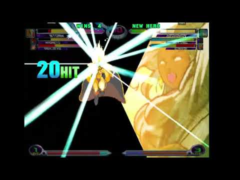 MvC2 (FC): Romneto - Storm/Magneto Autocorrect 160% Combo .:8.24.22:.