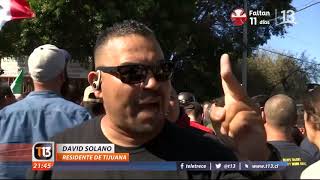 México: hostil recepción a la caravana migrante
