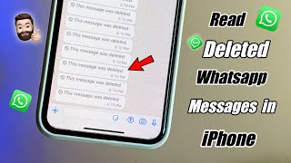 How to read deleted Whatsapp messages in iPhone || Read Whatsapp deleted messages in ios screenshot 4