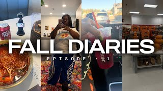 Fall Diaries 🍁 Episode 1 | Getting Out the House, Shopping & Enjoying Life