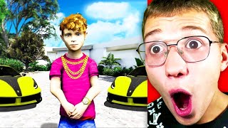 ? שיחקתי בתור הילד *הכי טחון* שקיים ב GTA V?! (הילד הכי עשיר בעולם ב GTA V!)