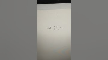 rango, determinante e inversa de una matriz mediante geogebra.